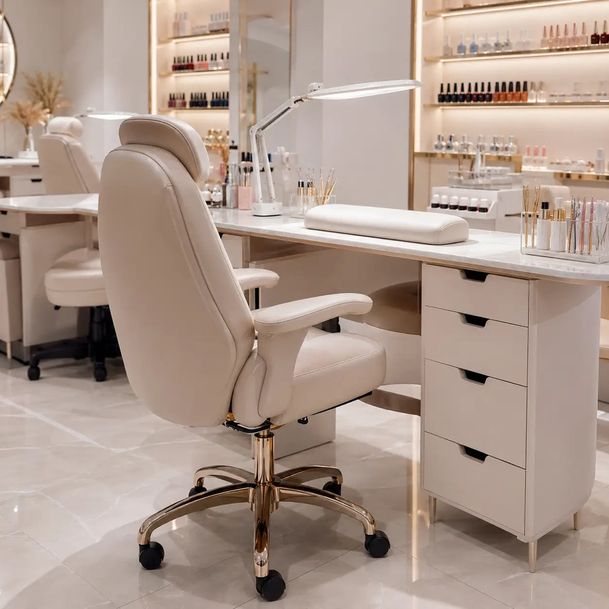 How Premium Technician Chairs Help Nail Professionals Work Longer With Better Precision