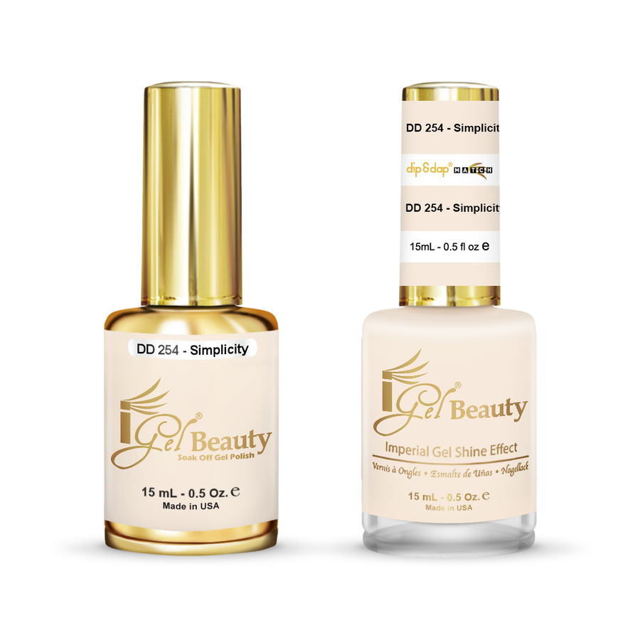iGel Dip & Dap Duo - DD254 Simplicity