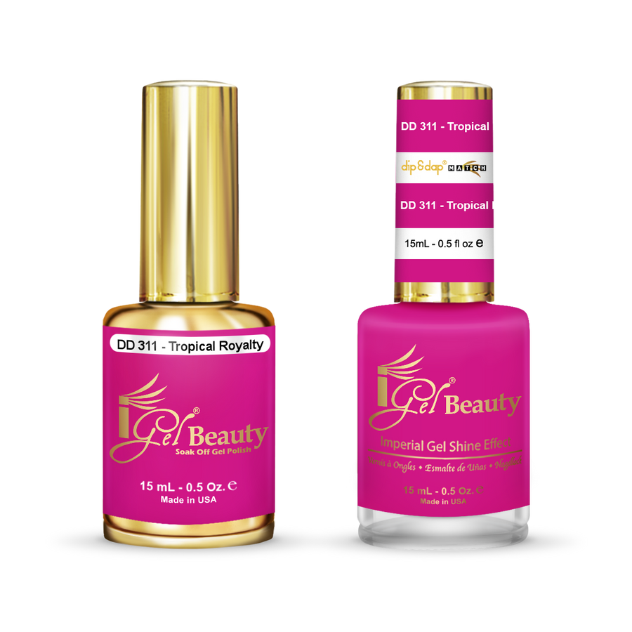iGel Dip & Dap Duo - DD311 Tropical Royalty
