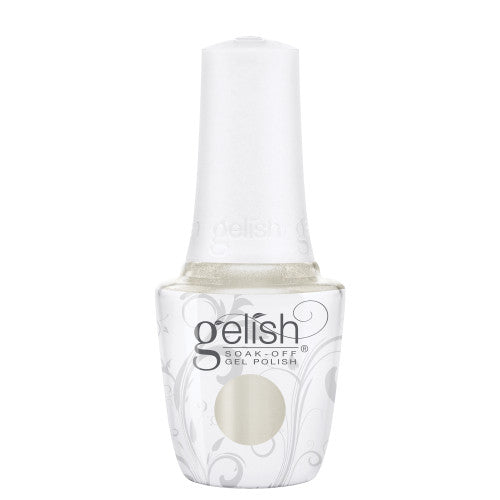 Gelish Soak-Off Gel Polish "Dew Me a Favor", Ivory Pearl, 15 mL | .5 fl oz - Change of Pace Collection
