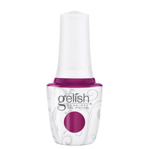 Gelish Soak-Off Gel Polish "Sappy But Sweet", Fuschia Berry Pearl, 15 mL | .5 fl oz - Change of Pace Collection
