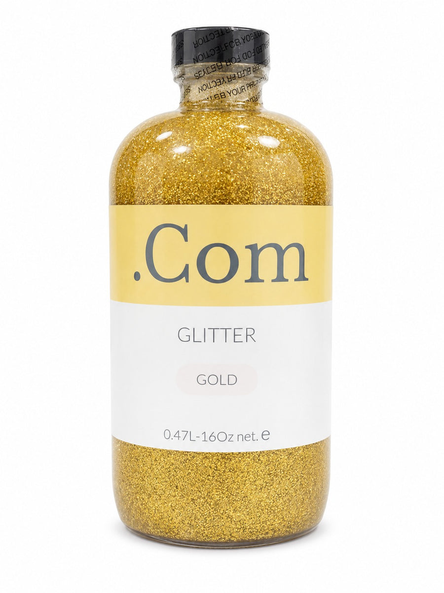 .Com - Glitter - Gold 16 oz