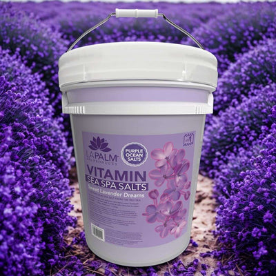 La Palm Sea Spa Lavender Bucket