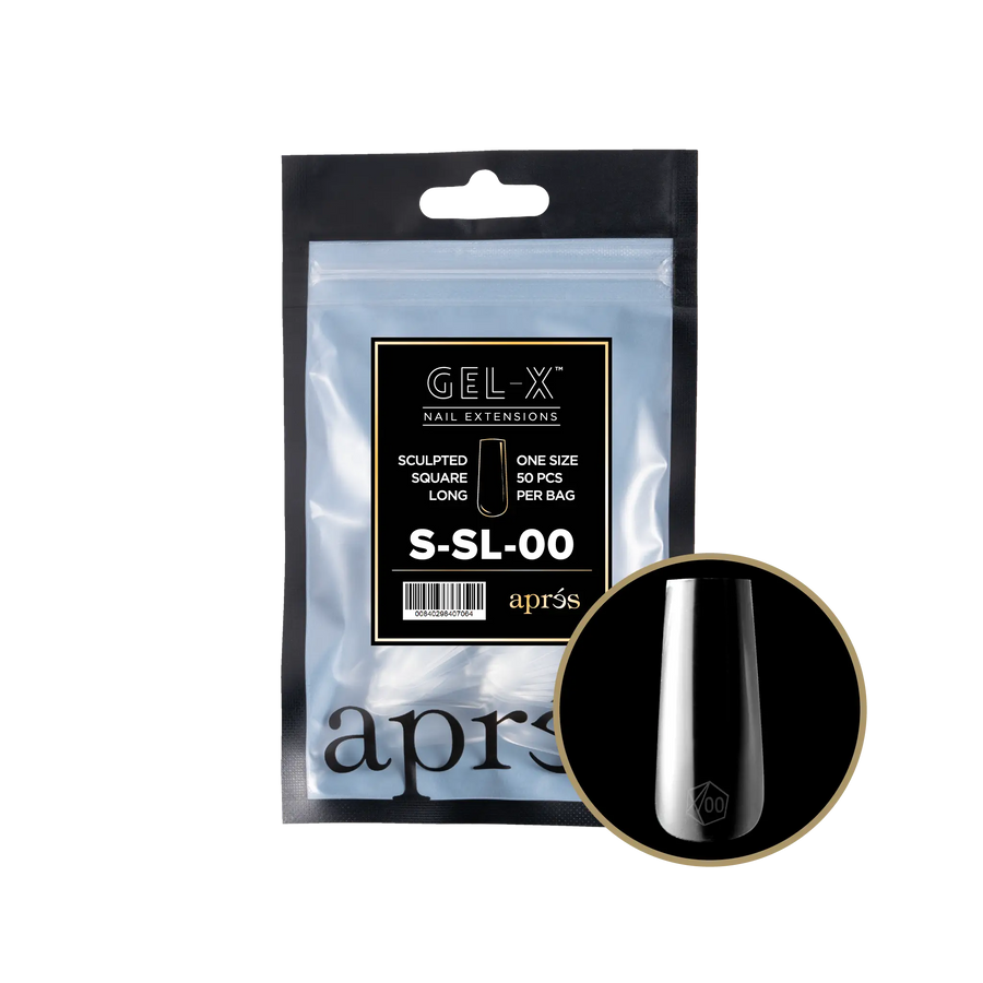Aprés Gel-X Sculpted Square Long Refill Bag