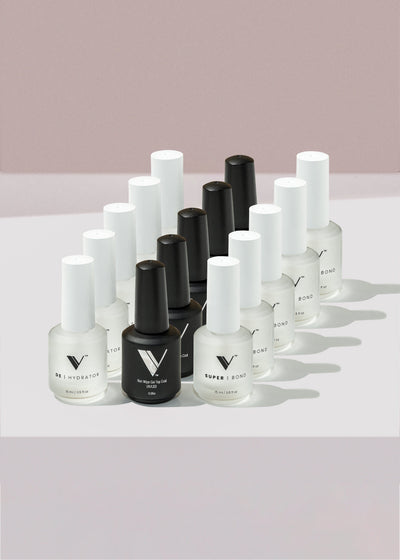 Valentino - Buy 5 Gel Polish Top Coats and 5 Super Bonds - Get 5 Dehydrators Free
