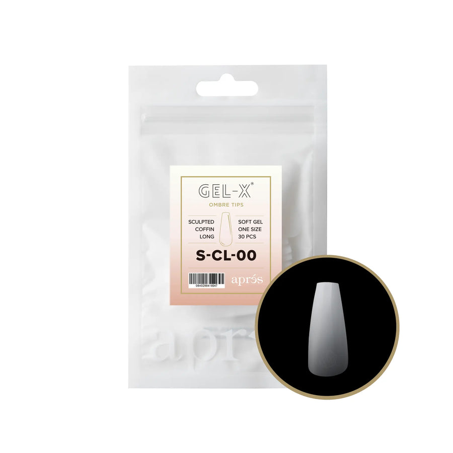 Aprés Gel-X Sculpted Coffin Long Refill Bag (15)