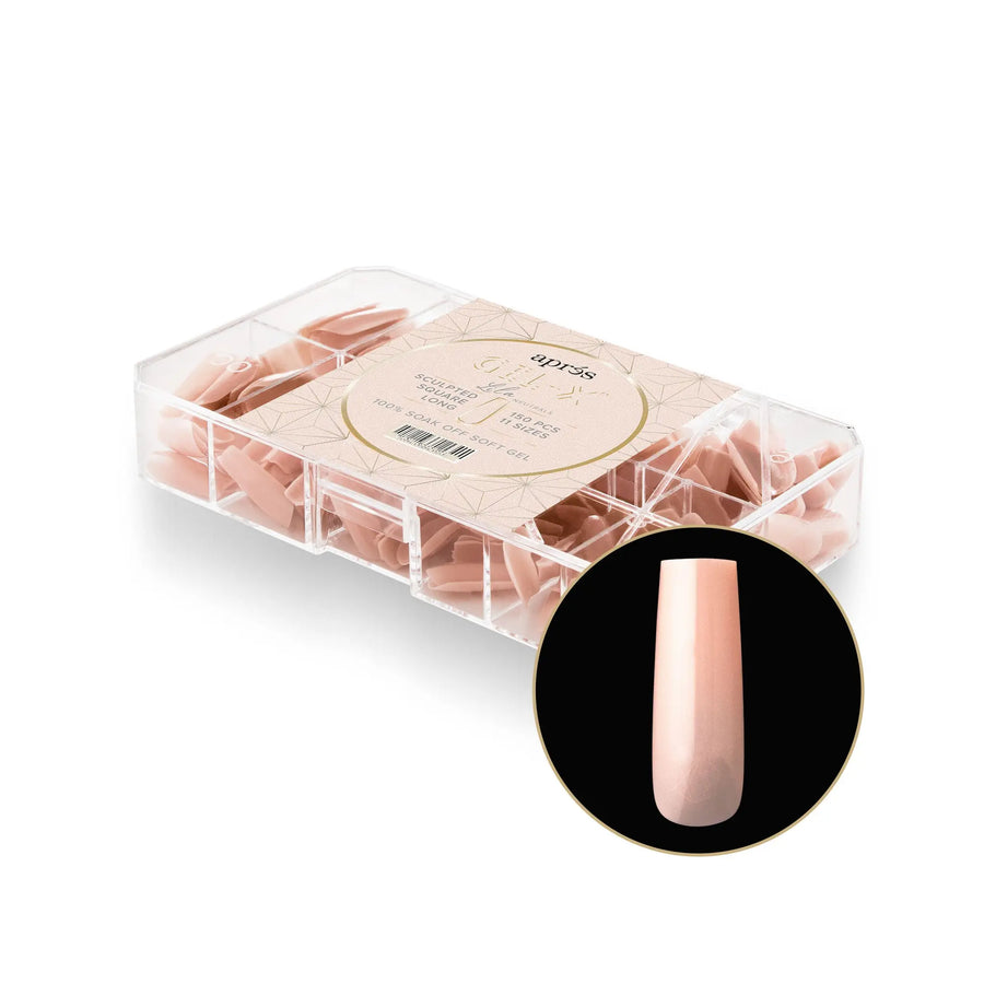 Aprés Gel-X Sculpted Square Long Box of Tips (7)
