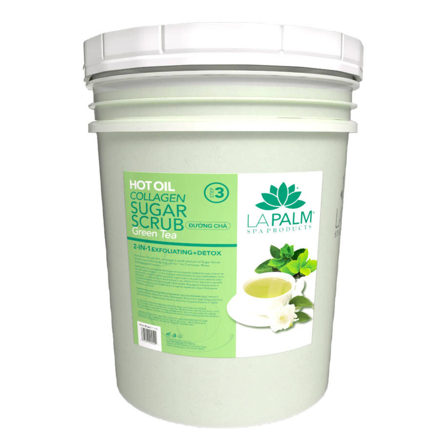 LA PALM Hot Oil Sugar Scrub Green Tea