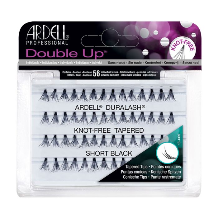 Ardell SOFT TOUCH DOUBLE-UP KNOT-FREE TAPERED INDIVIDUALS - SHORT...