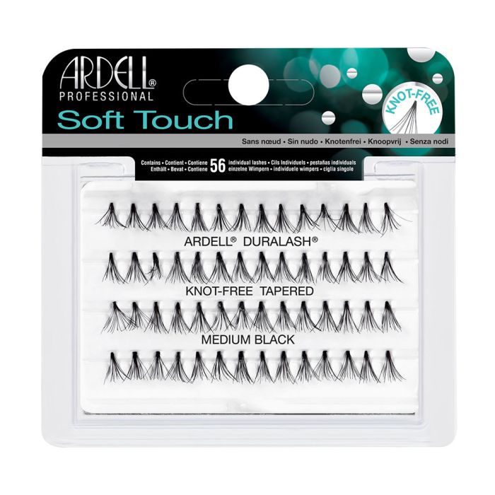 Ardell SOFT TOUCH KNOT-FREE TAPERED INDIVIDUALS - MEDIUM Eyelashes