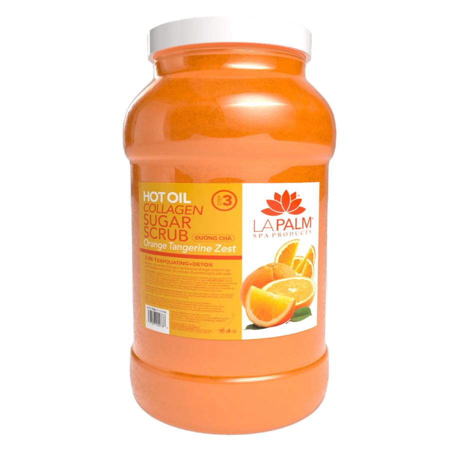 LA PALM Hot Oil Sugar Scrub Orange Tangerine Zest