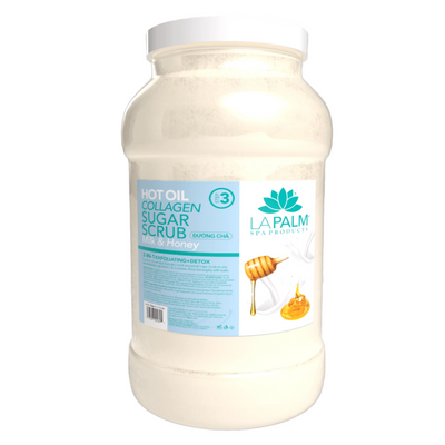 LA PALM Hot Oil Sugar Scrub Milk & Honey