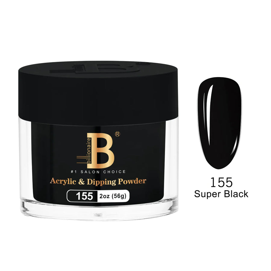 Billionaire - Imperial Dip Powder - Super Black - #155