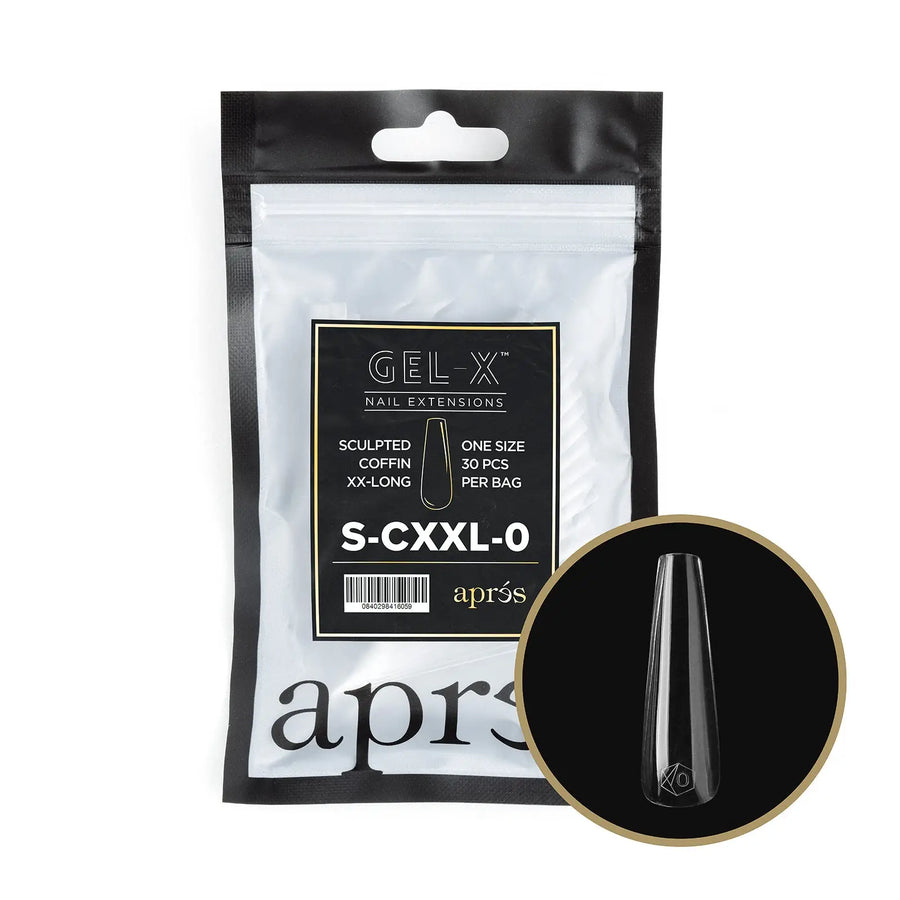 Aprés Gel-X Sculpted Coffin Xx-Long Refill Bag