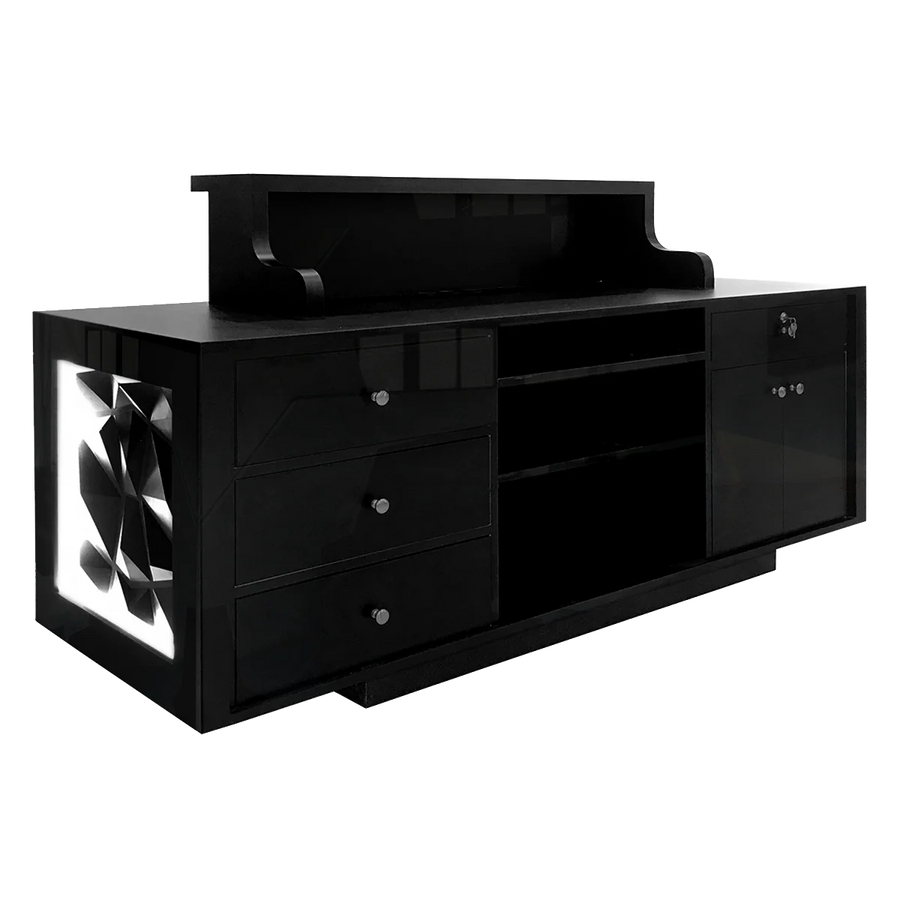Whale Spa - Facet LED Reception Desk