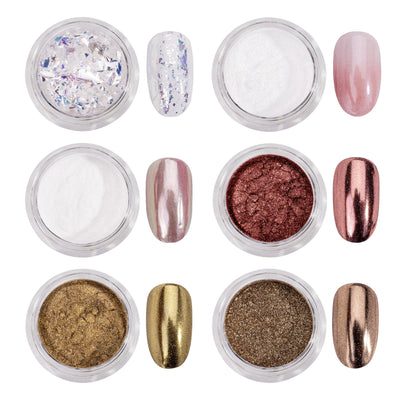 Mia Secret - Chrome Mirror Powders Collection (6pc)