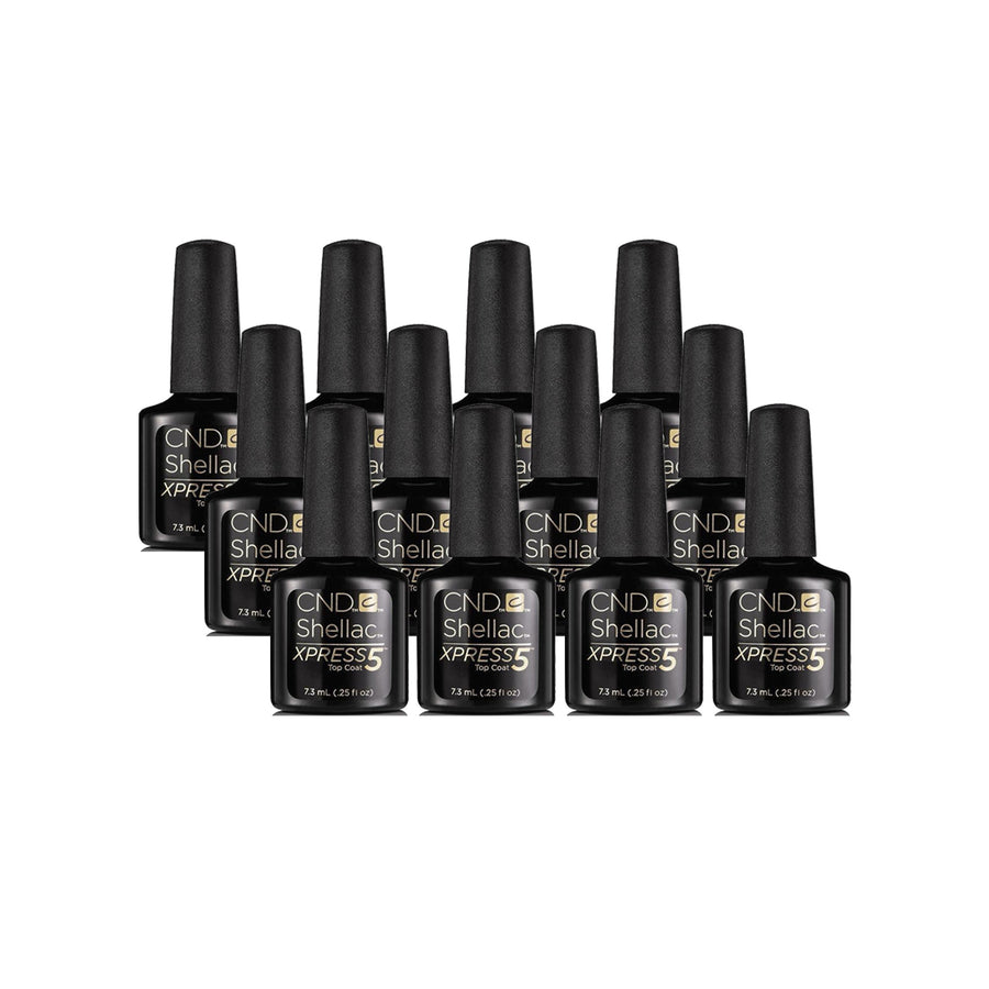 CND Shellac - XPress5 Top Coat - 12 Pack (0.25 oz)