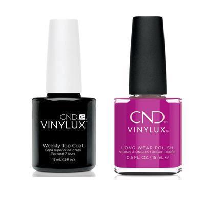 CND - Vinylux Topcoat & Rooftop Hop 0.5 oz - #377