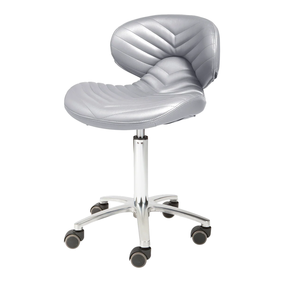 Whale Spa - Lexi Pro- Chevron Manicure Stool 1010H