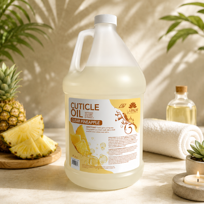 La Palm Cuticle Oil Clear Gallon