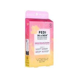 Voesh Pedi in Box - 4-Step - Coco Colada Oasis - Single (1Pc) Box Case (50Pcs)