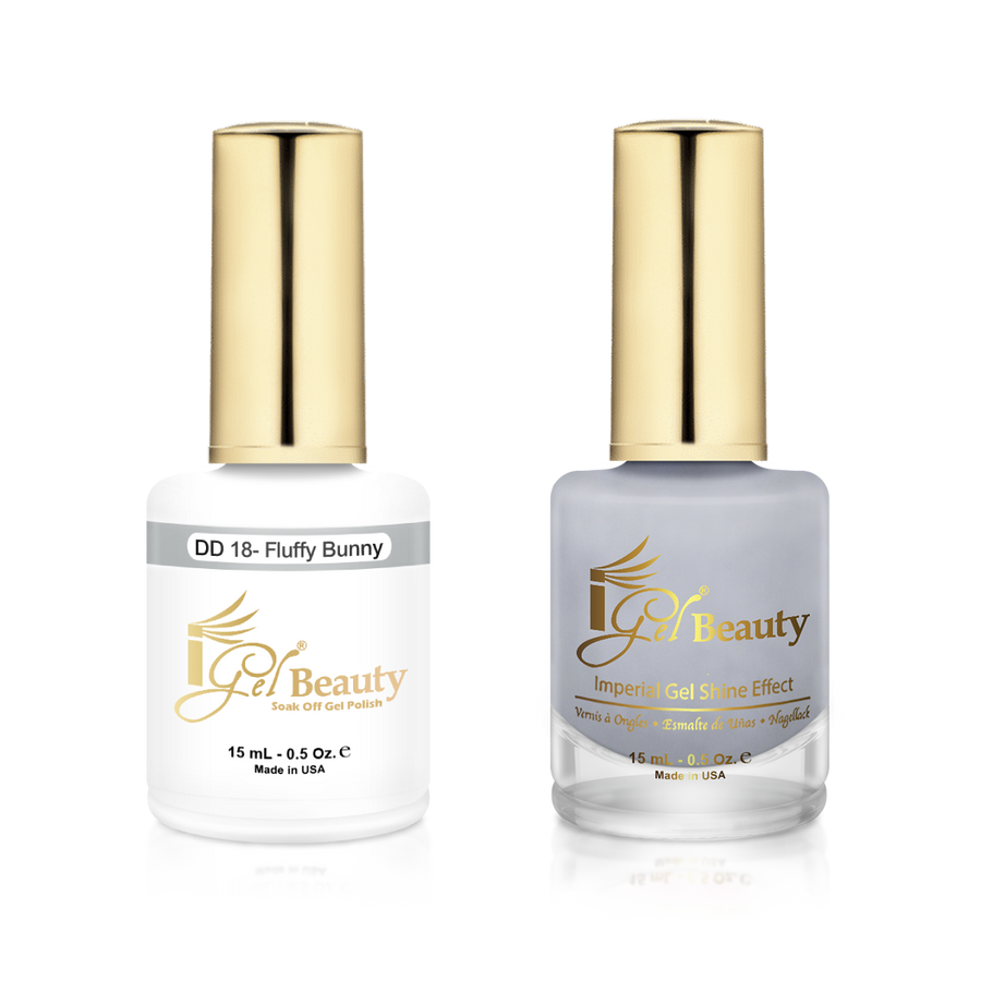 iGel Beauty - iGel Dip & Dap Duo - DD018 Fluffy Bunny