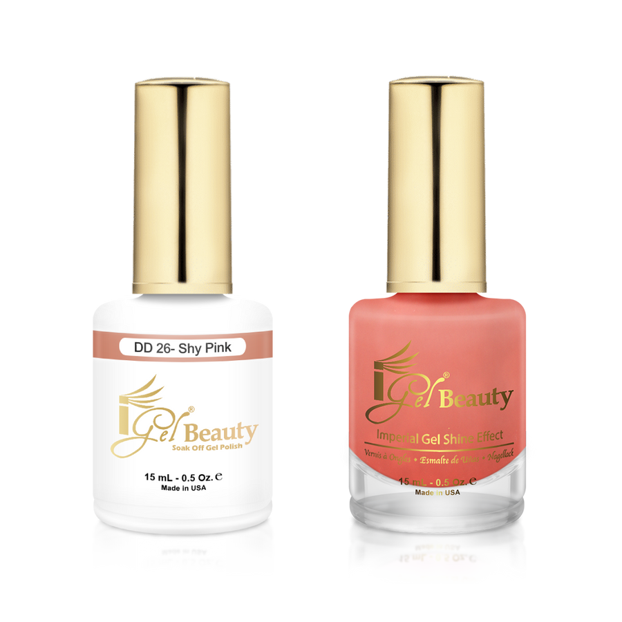 iGel Beauty - iGel Dip & Dap Duo - DD026 Shy Pink