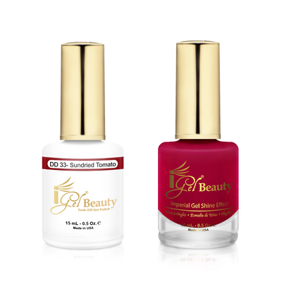 iGel Beauty - iGel Dip & Dap Duo - DD033 Sundried Tomato