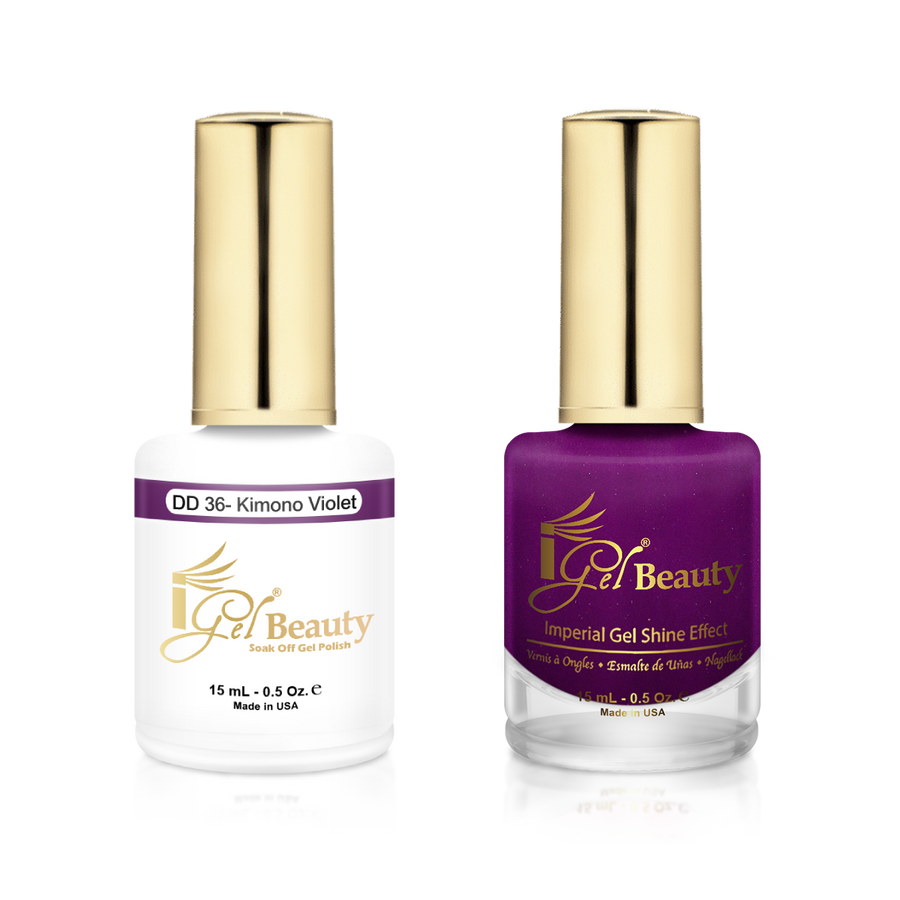 iGel Beauty - iGel Dip & Dap Duo - DD036 Kimono Violet