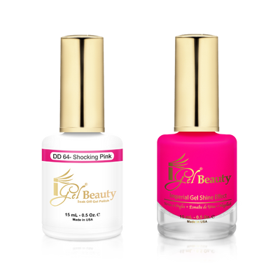 iGel Beauty - iGel Dip & Dap Duo - DD064 Shocking Pink