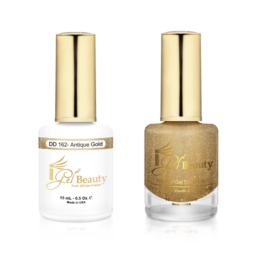 iGel Beauty - iGel Dip & Dap Duo - DD162 Antique Gold