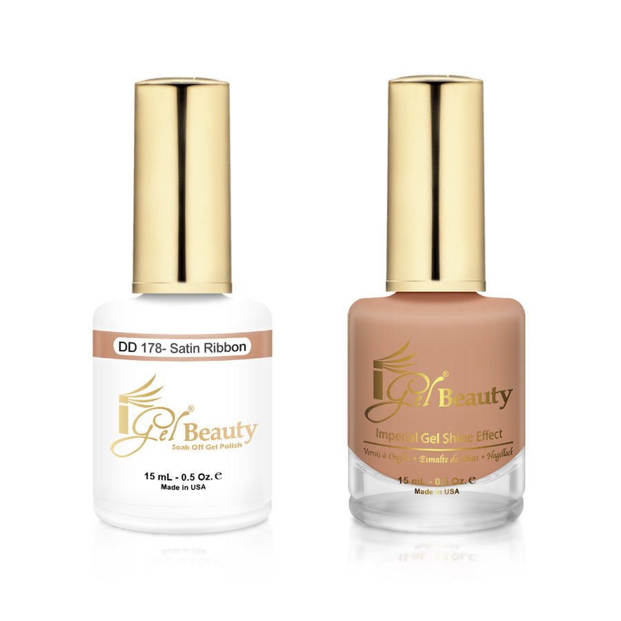 iGel Beauty - iGel Dip & Dap Duo - DD178 Satin Ribbon