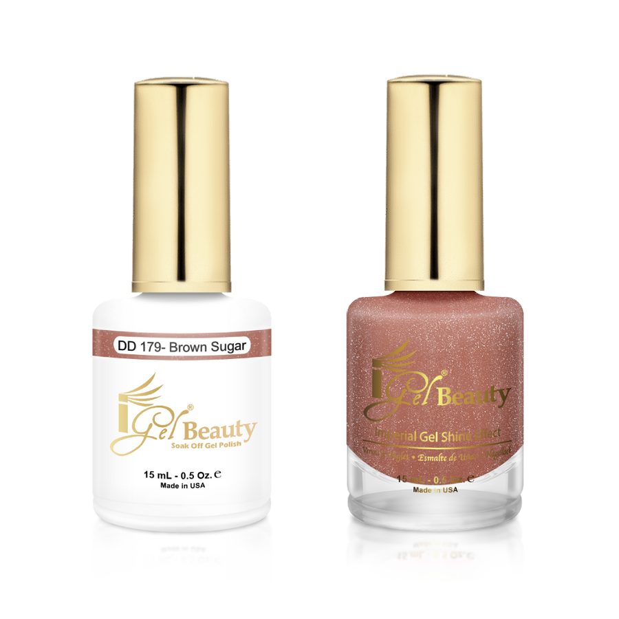 iGel Beauty - iGel Dip & Dap Duo - DD179 Brown Sugar