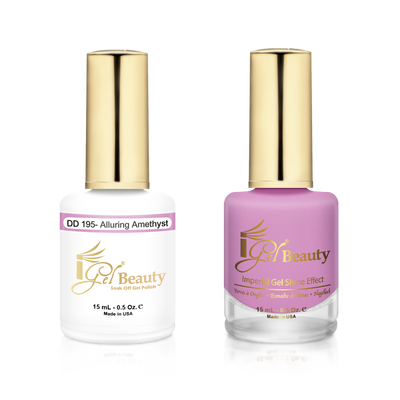 iGel Beauty - iGel Dip & Dap Duo - DD195 Alluring Amethyst