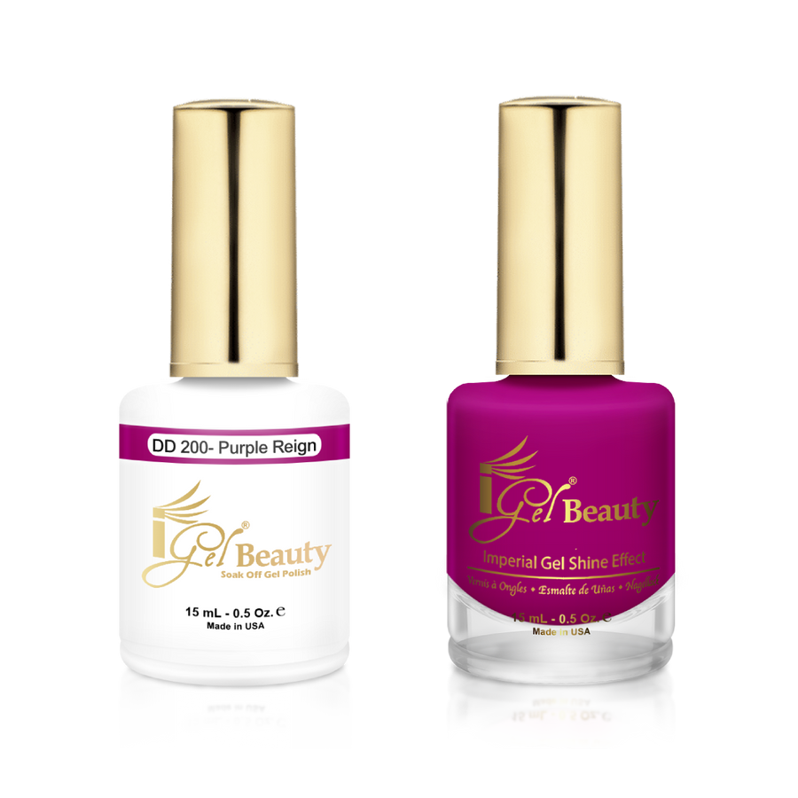 iGel Beauty - iGel Dip & Dap Duo - DD200 Purple Reign