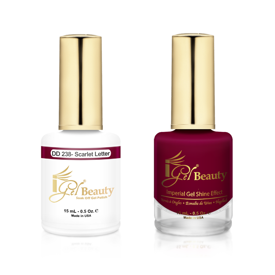 iGel Dip & Dap Duo - DD238 Scarlet Letter