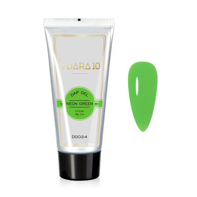 Vdara10 DAP Gel - Poly Neon Green DG024