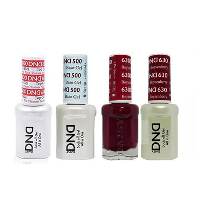 DND - #500#600 Gel & Lacquer Combo - Boysenberry - #630