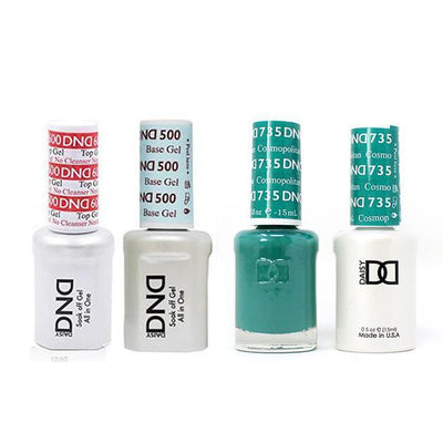 DND - #500#600 Gel & Lacquer Combo - Cosmopolitan - #735