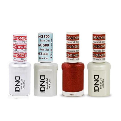 DND - #500#600 Gel & Lacquer Combo - Firework Star - #402