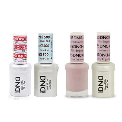 DND - #500#600 Gel & Lacquer Combo - First Impression - #485