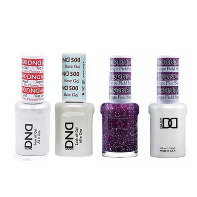 DND - #500#600 Gel & Lacquer Combo - Grape Field Star - #409
