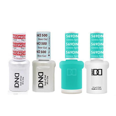 DND - #500#600 Gel & Lacquer Combo - Green Spring KY - #569