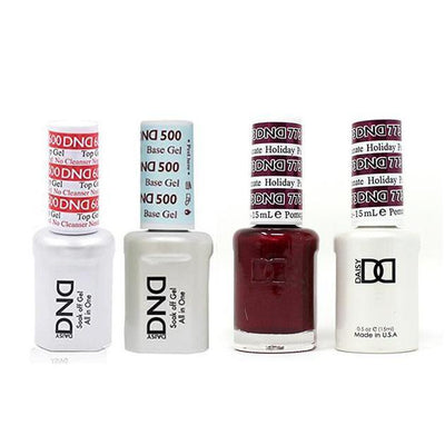 DND - #500#600 Gel & Lacquer Combo - Holiday Pomegranate - #773