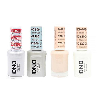 DND - #500#600 Gel & Lacquer Combo - Miami Sand - #620