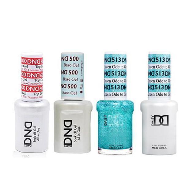 DND - #500#600 Gel & Lacquer Combo - Ode to Green - #513