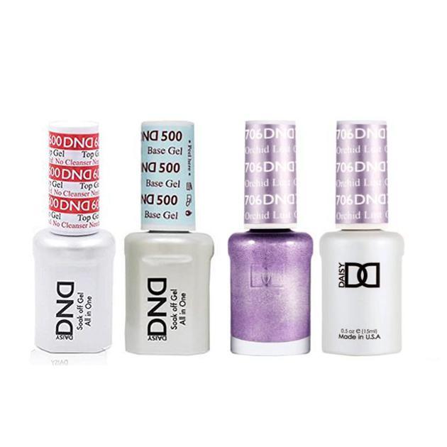 DND - #500#600 Gel & Lacquer Combo - Orchid Lust - #706