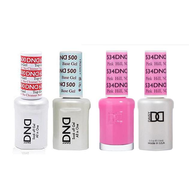DND - #500#600 Gel & Lacquer Combo - Pink Hill NC - #534