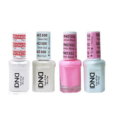 DND - #500#600 Gel & Lacquer Combo - Victorian Blush - #552