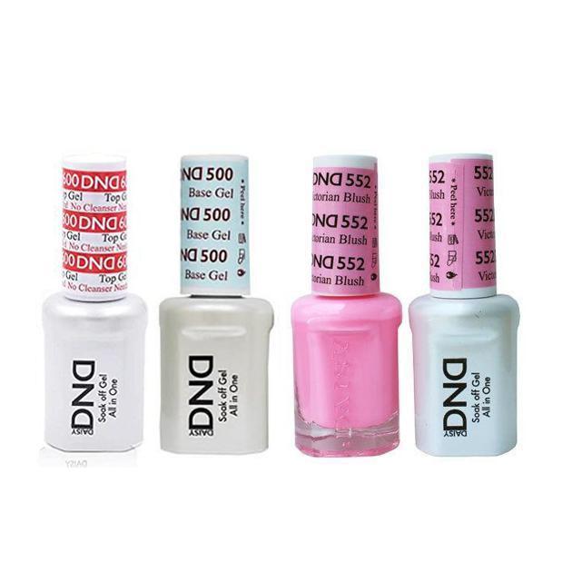 DND - #500#600 Gel & Lacquer Combo - Victorian Blush - #552